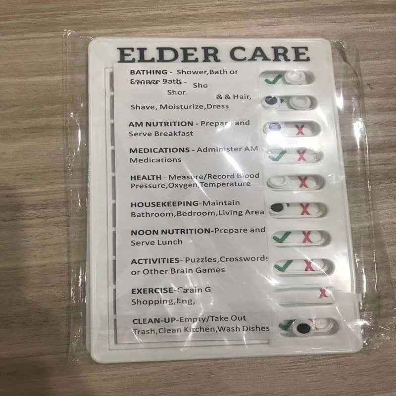 Checklist For RV Notes And Messages.